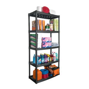 Estante Plastico Uso Rudo de 5 repisas