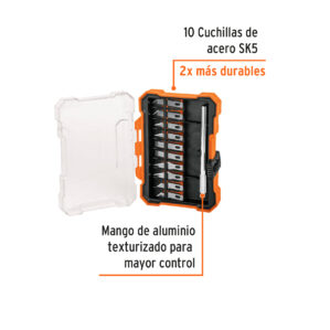 Juego de exactos Hobby con estuche 11 piezas