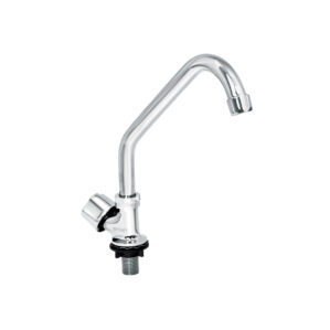 Llave individual cuello corto para Fregadero