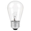 Lampara incandescente S14 de 11 W, 2200 K, E26/E27