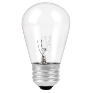 Lampara incandescente S14 de 11 W, 2200 K, E26/E27