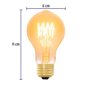 Foco Lampara incandescente vintage 40W bombilla