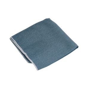 Franela gris de algodon 1m