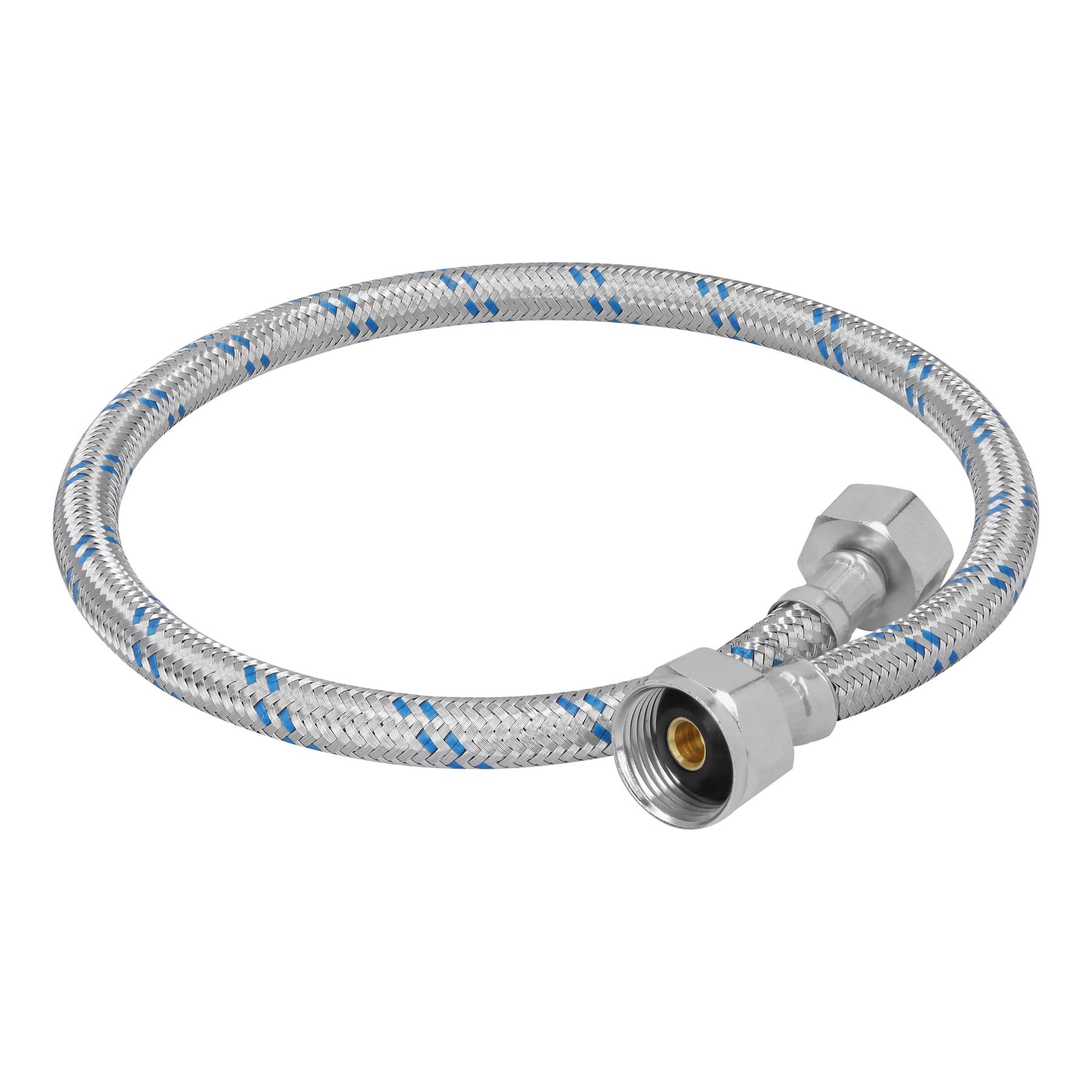 Manguera WC de 60cm de 1/2" x 7/8"