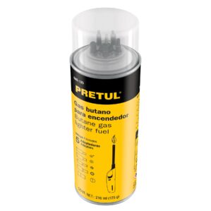 Lata de gas butano recarga encendedor 125ml