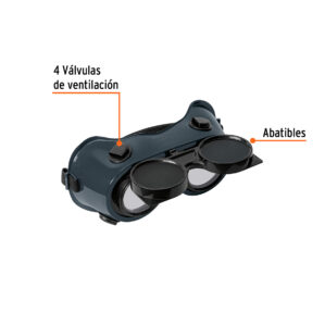 Gafas Lentes para soldar Oxicorte y Corte por Plasma