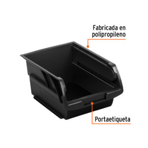 Gaveta apilable #2 de plastico 16.5x10.5x7.5cm