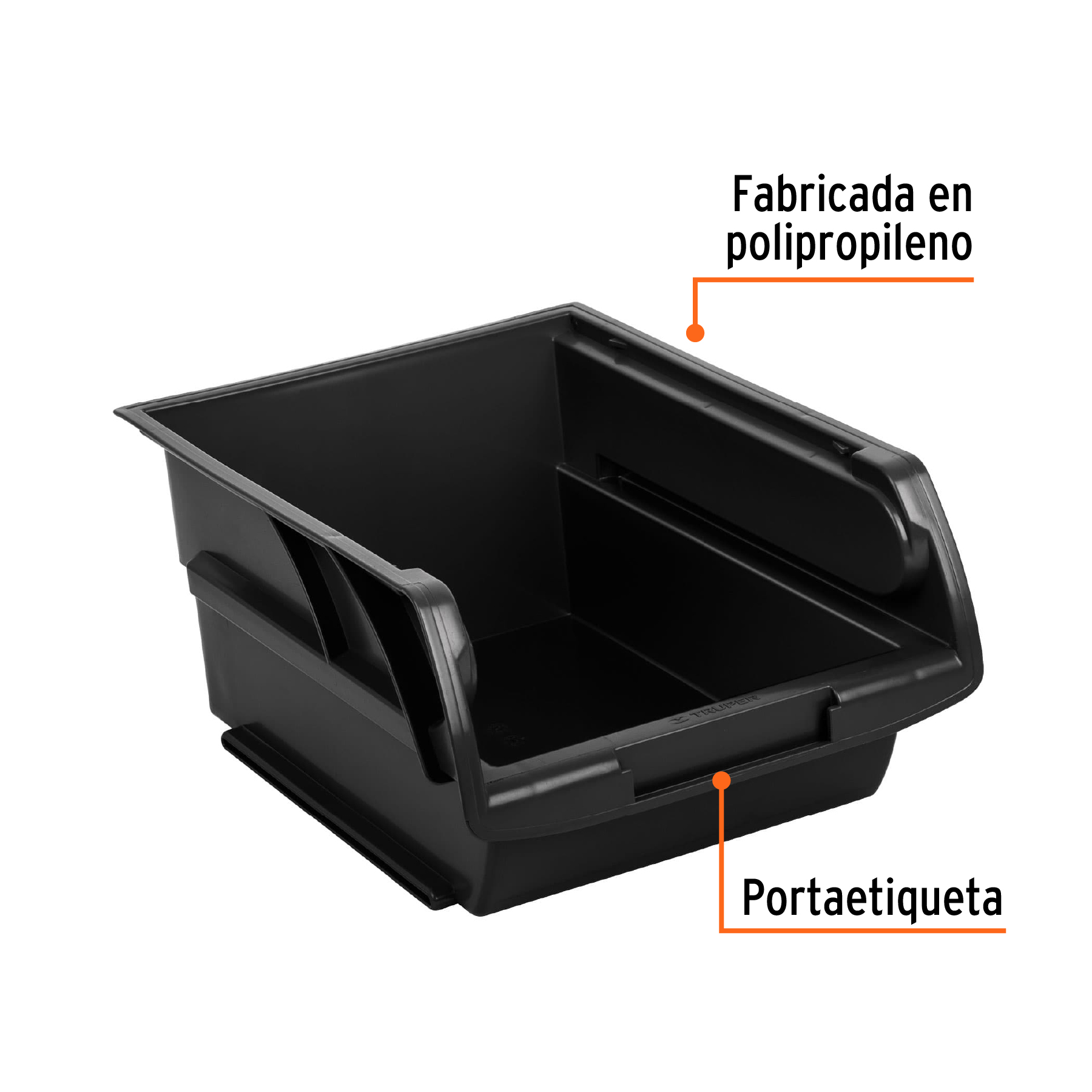 Gaveta apilable #3 de plastico 24.5x17x11cm
