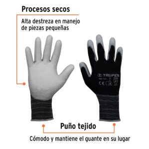 Guantes de Reforzados de Poliuretano Grandes