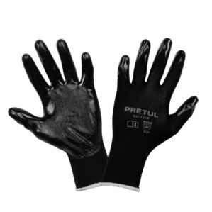 Guantes de Nylon con Nitrilo en Palma Chicos Pretul