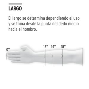 Guantes de carnaza largos soldar unitalla