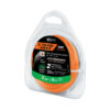 Hilo para desbrozadora cuadrado dual de 2mm con 15m