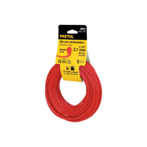 Hilo redondo para desbrozadora, 12 m, 2.7 mm, Pretul