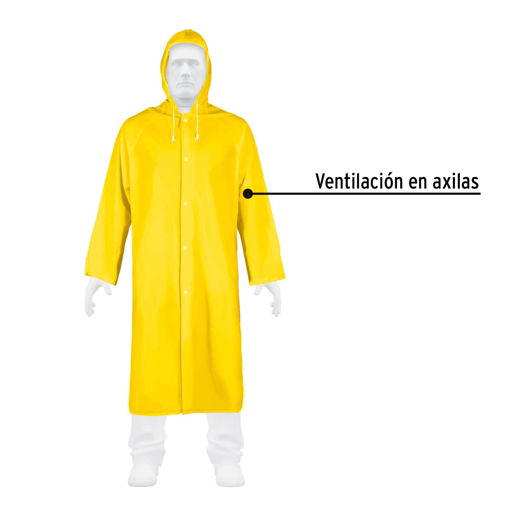 Gabardina impermeable PVC Grande Pretul