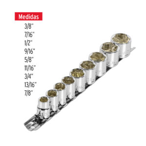 Juego de 9 dados standard Cuadrado de 3/8