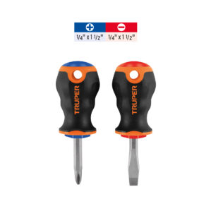 Juego de 2 desarmadores 1x4