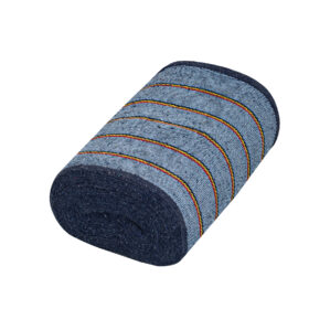 Jerga gruesa en rollo 25m azul