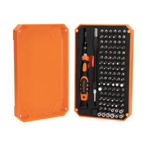 Desarmador de precision con 106 puntas intercambiables