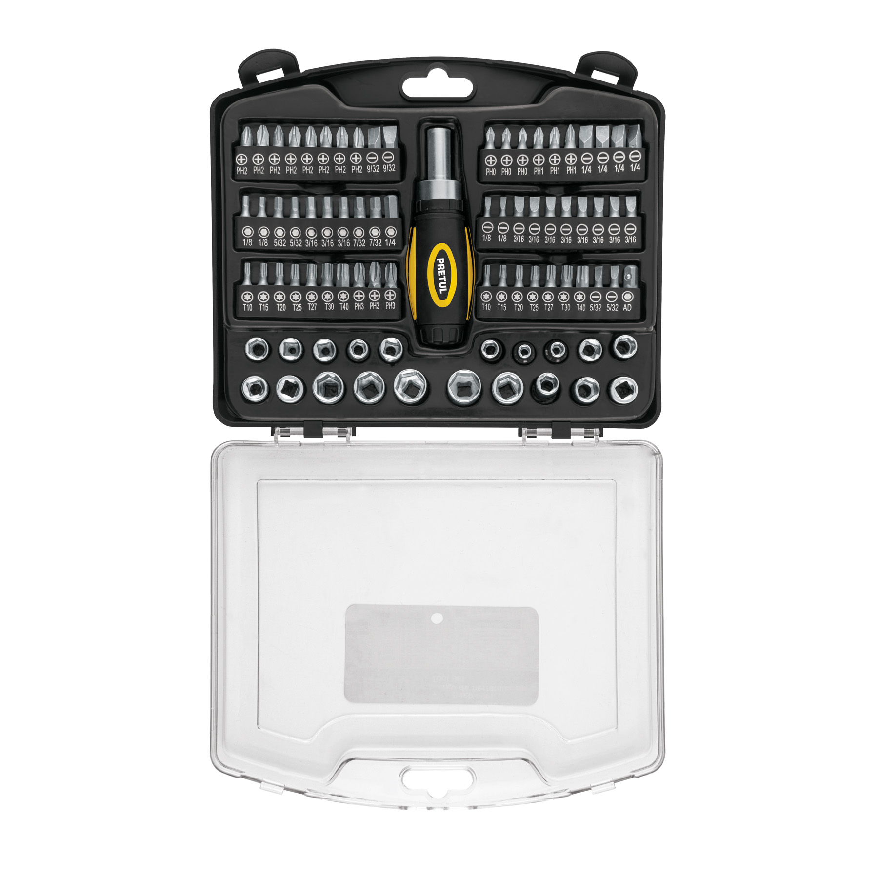 Juego de dados 81 piezas Pretul