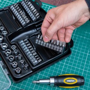 Juego de dados 81 piezas Pretul