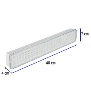 Lampara de emergencia recargable 500lm 100 LED