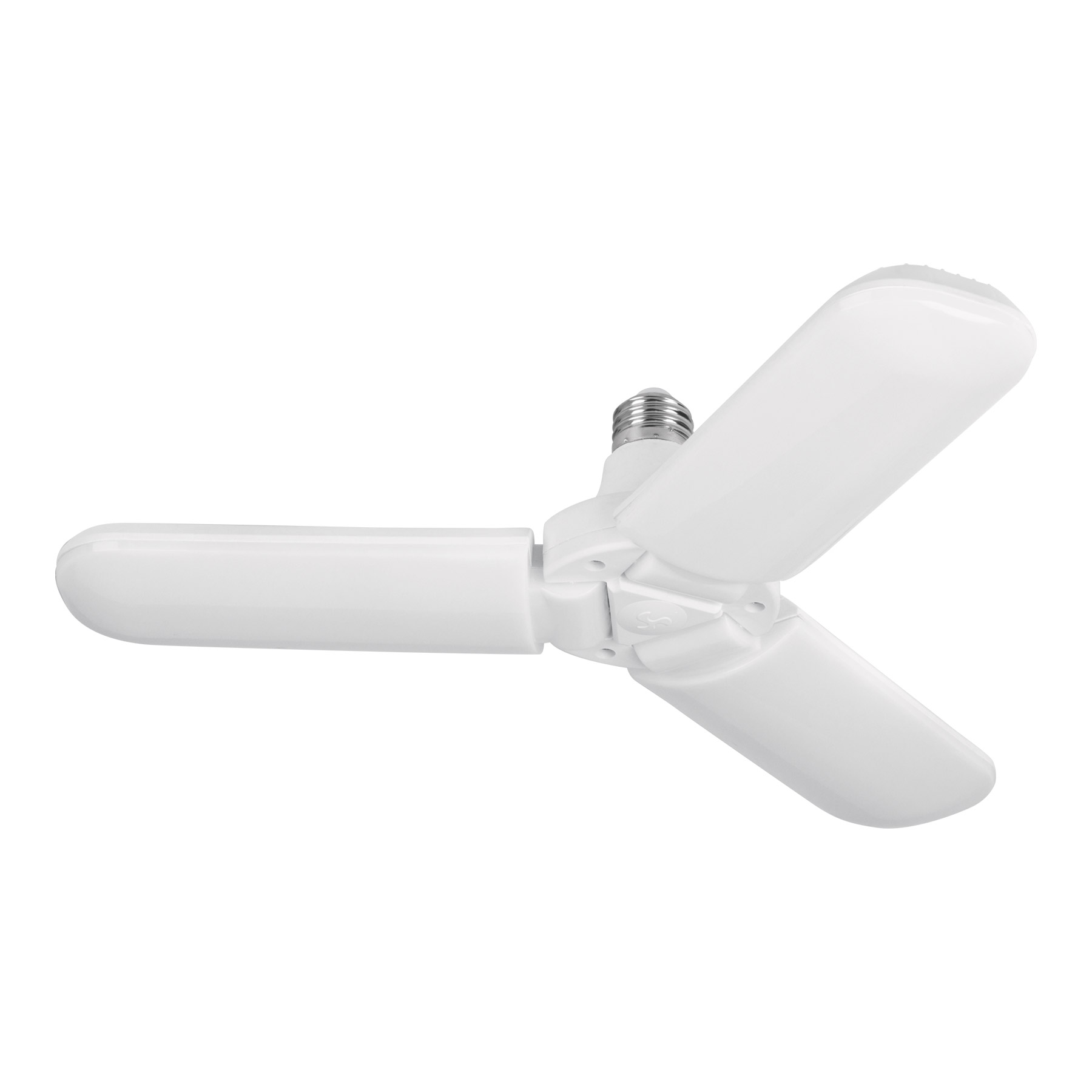Lampara LED 24W tipo ventilador 3 aspas ajustables Volteck