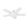 Lampara de LED 50w tipo ventilador con 5 aspas ajustables