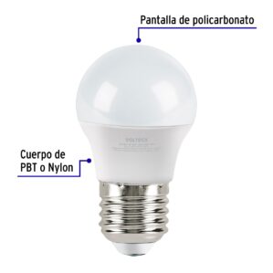 Pack 4 Piezas de Foco Lampara LED 8W Luz Calida