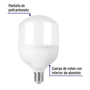 Foco LED 60w luz de dia Socket Mogul E39 E40 para 220v