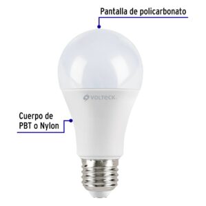 Pack 4 Piezas de Foco Lampara LED 12w (80w) Luz de dia