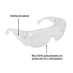 Lentes de seguridad mica transparente Safe