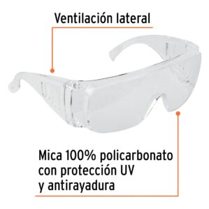 Lentes de seguridad mica transparente Safe