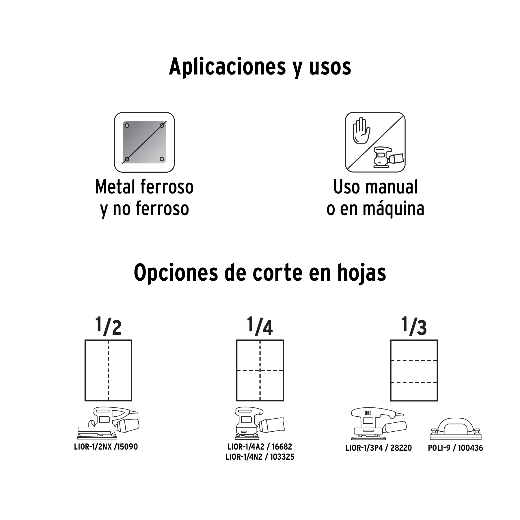 Lija de esmeril grano 36