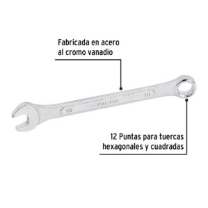 Llave combinada 10mmx140 mm Pretul