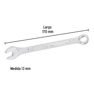Llave combinada 13mm Pretul
