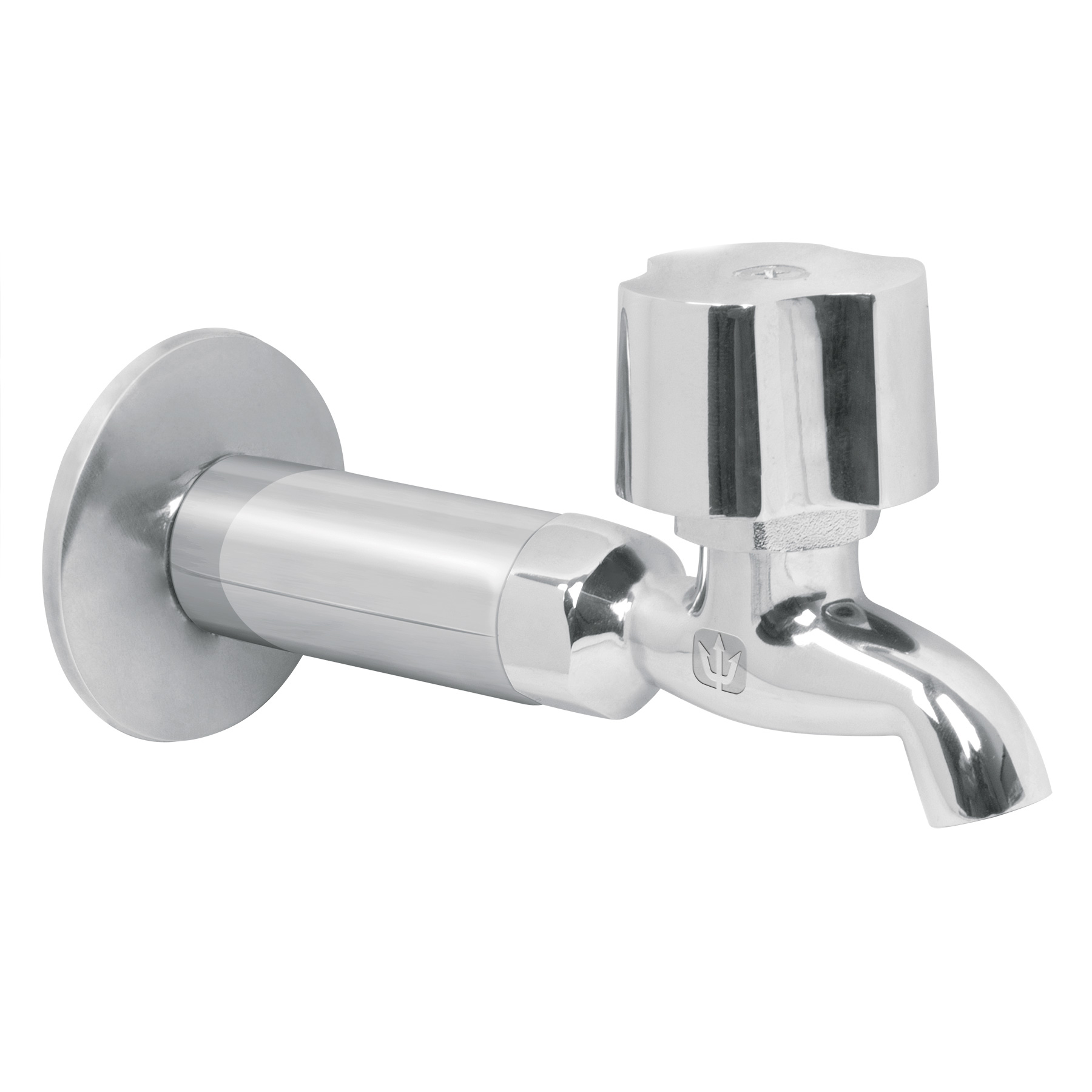 Llave para fregadero de pared con chapeton