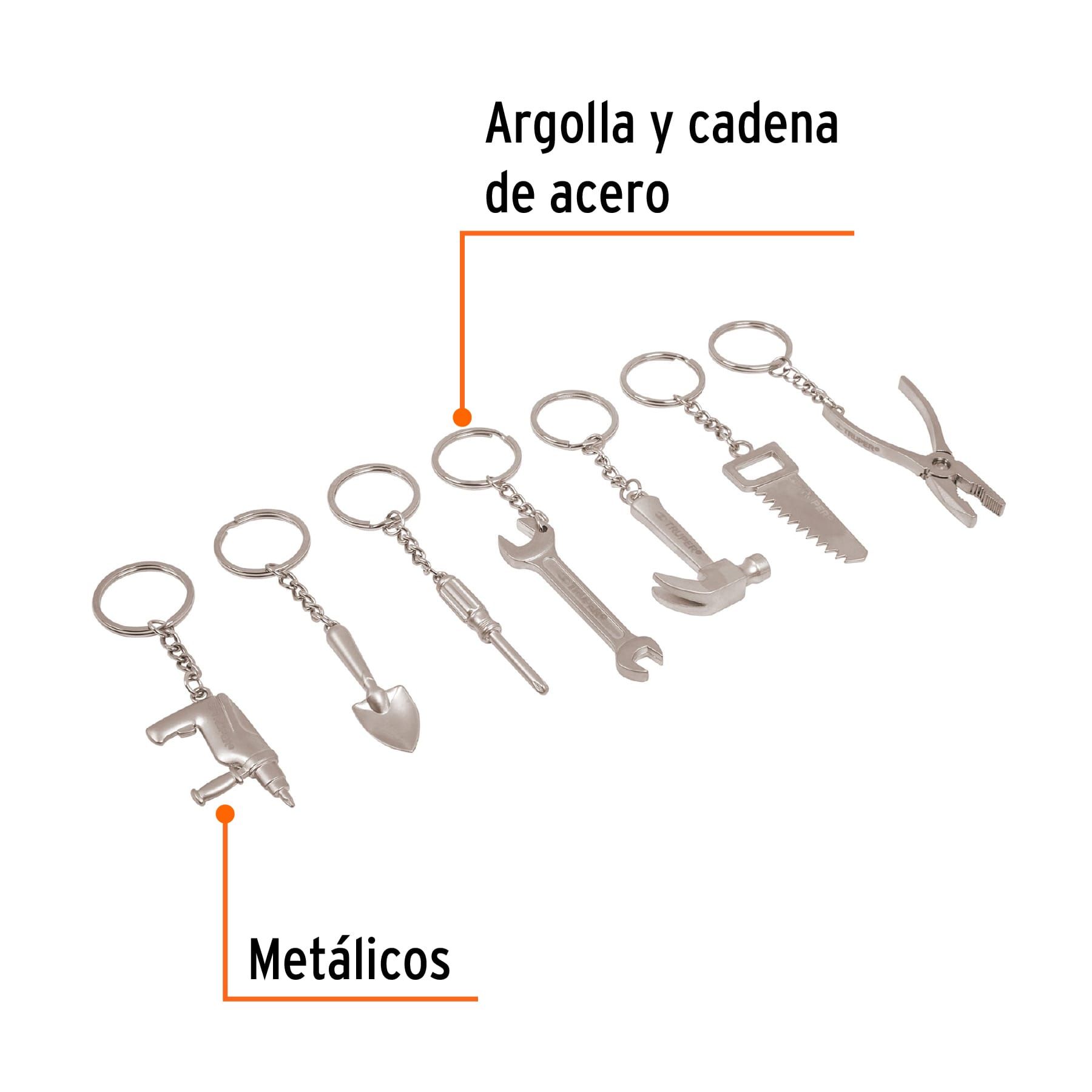 Pieza de Llavero Tipo Herramienta