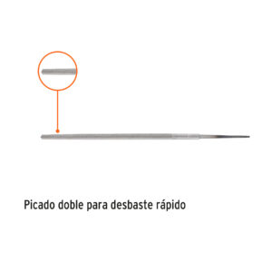 Lima redonda muza Fina 6"