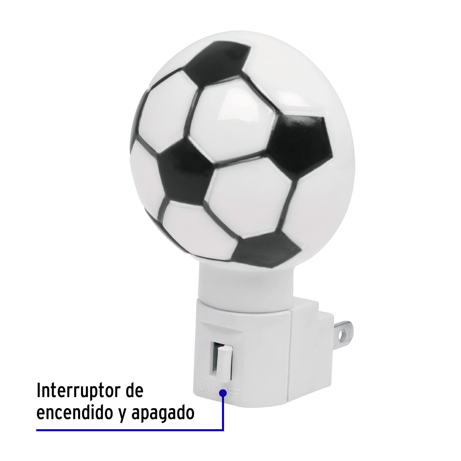 Luz Lampara de noche balon soccer