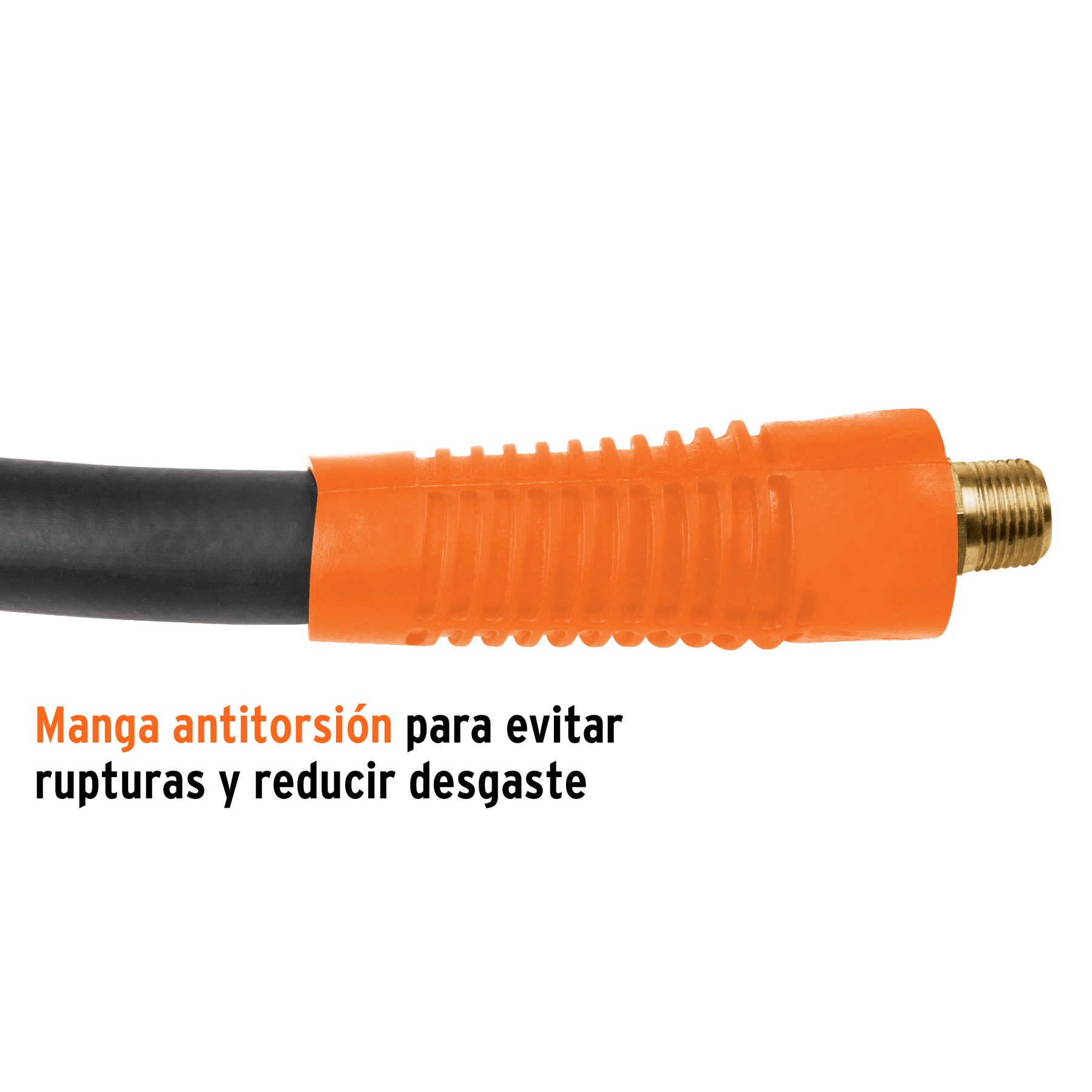 Manguera aire 1/4" para alta presion de aire de 10m