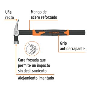 Martillo para cimbra de 16oz