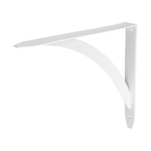 Mensula reforzada blanca diseño barra, 8 x 10