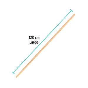 Mango palo de madera para Escobas