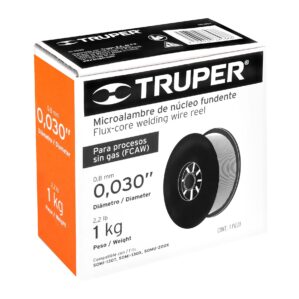 Rollo de 1kg Soldadura Microalambre Calibre 0.8mm (No ocupa Gas)