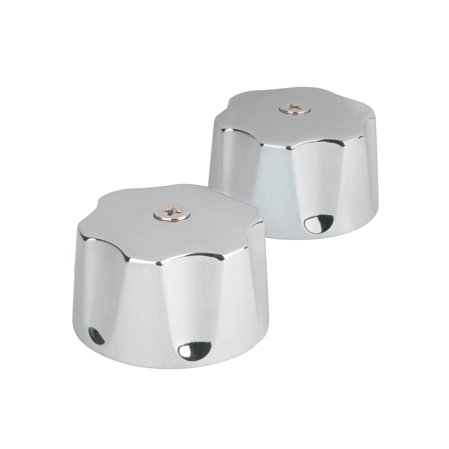 Juego 2 manerales metal para mezcladora lavabo fregadero