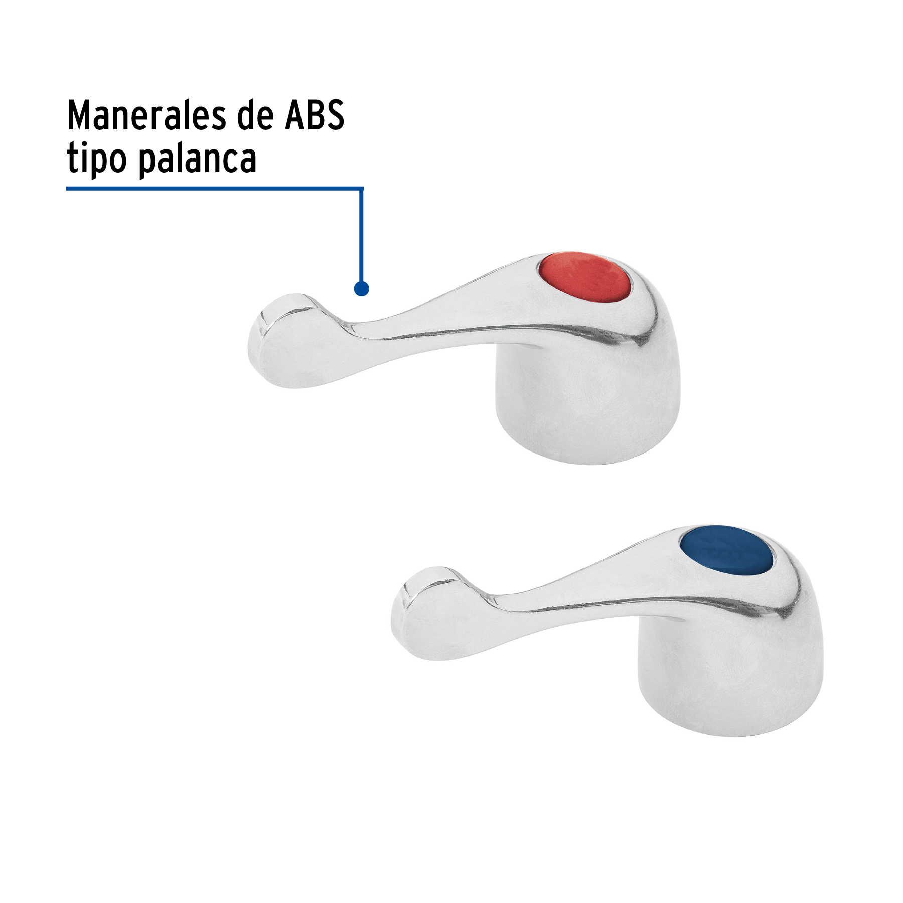 Juego 2 manerales Lavabo Fregadero Palanca Basic