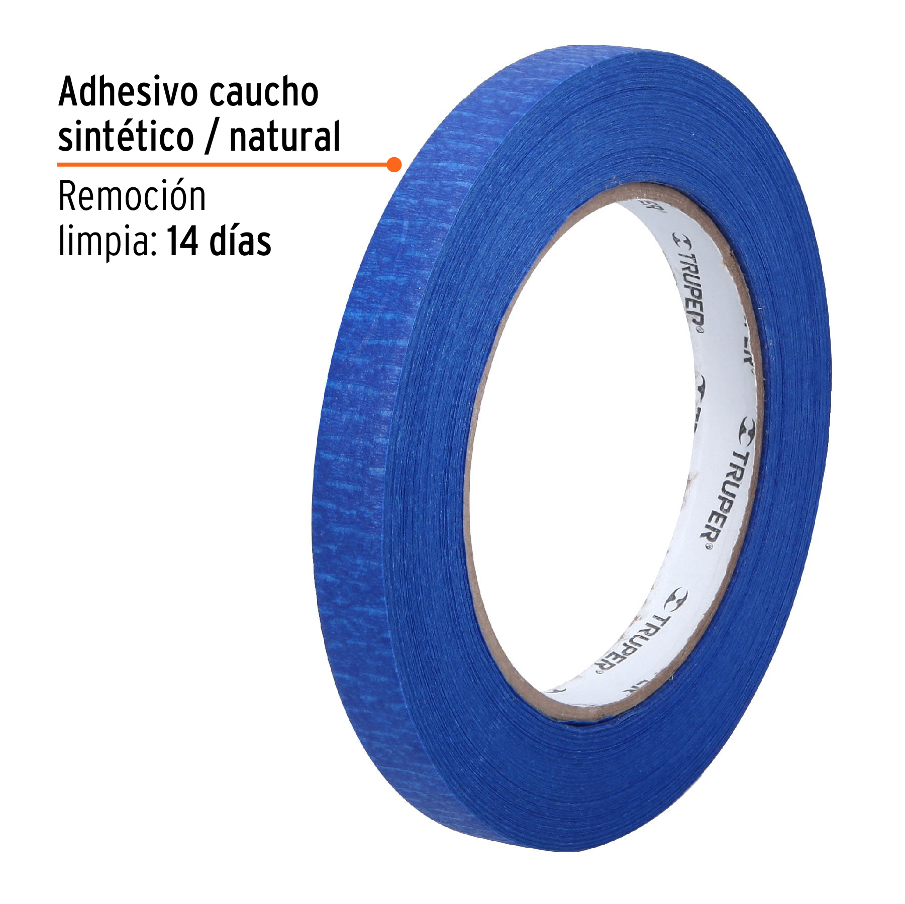 Cinta Masking tape Azul para Pintores 1/2" 50m