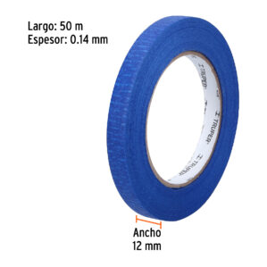 Cinta Masking tape Azul para Pintores 1/2