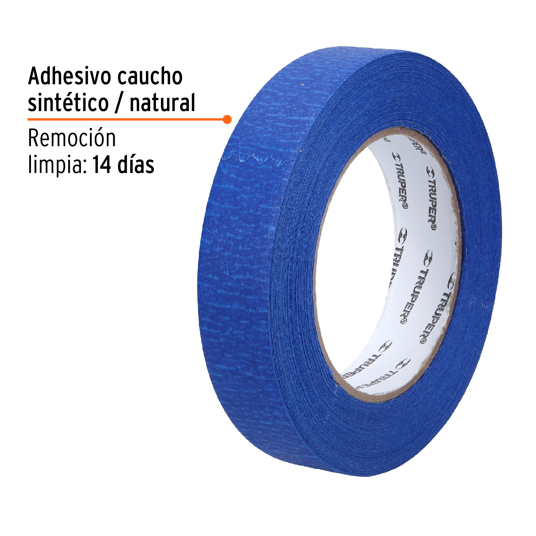 Cinta Masking tape Azul para Pintores 1" 50m