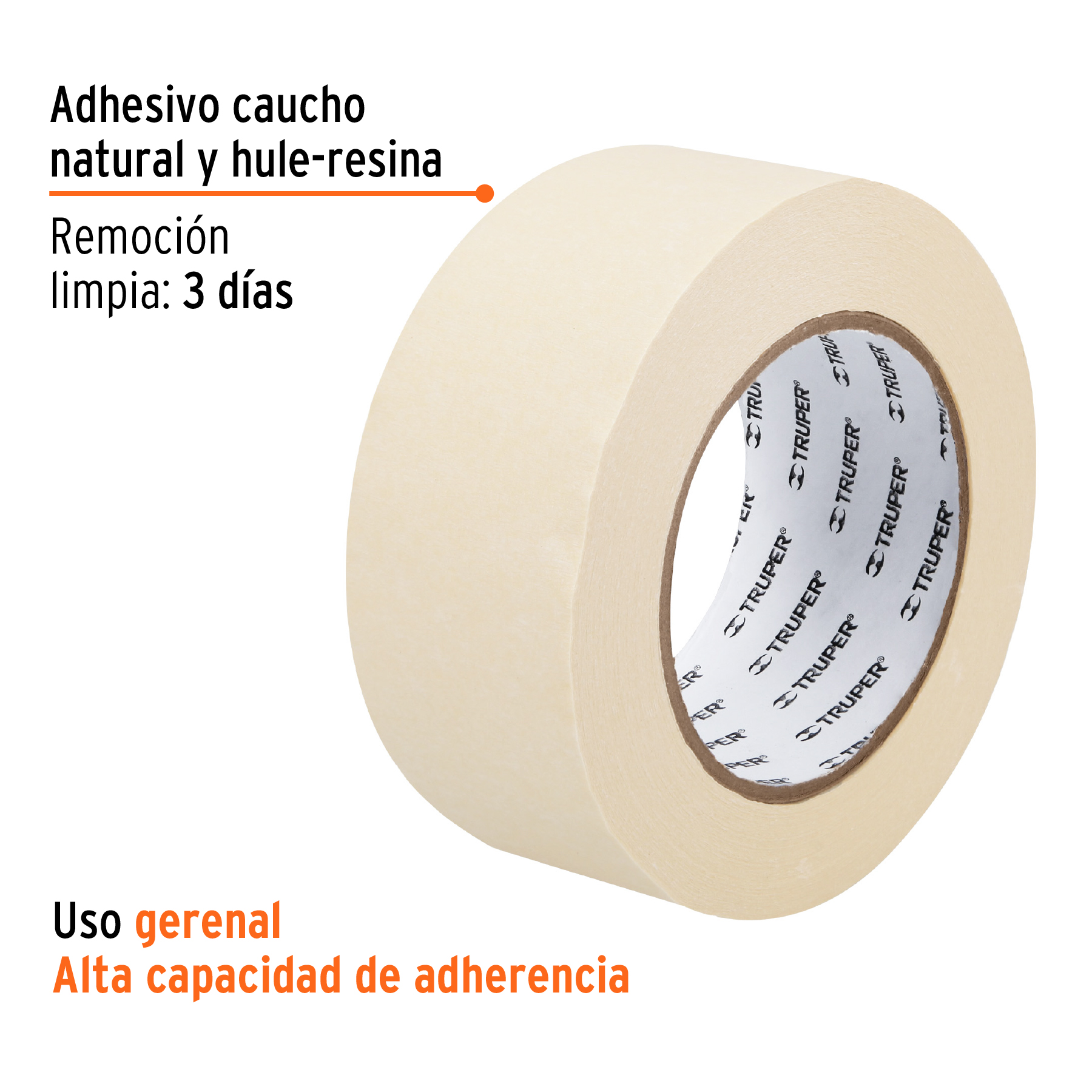 Cinta masking tape 2" x 50m
